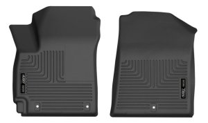 Kia Soul Floor Mats - Front - Husky Liners - X-act Contour - Black - `20-`21